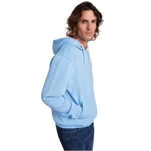 Urban men's hoodie, White, Navy Blue (Pullovers)