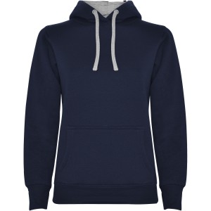 Urban women's hoodie, Navy Blue, Marl Grey (Pullovers)