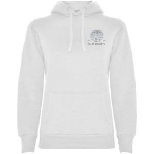 Urban women's hoodie, White (Pullovers)