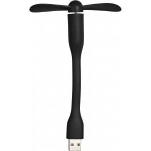 PVC USB fan Anina, black