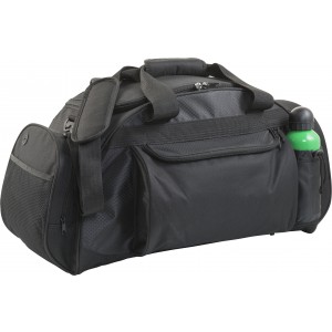 Polyester (600D) travel bag Ricardo, black