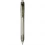 Vancouver recycled PET ballpoint pen, Transparent / Black