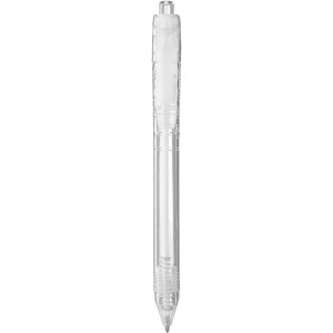 Vancouver recycled PET ballpoint pen, transparent clear