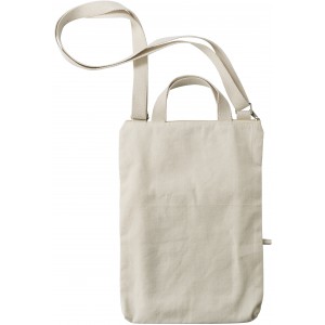 Cotton (340 g/m2) laptop bag Iker, khaki