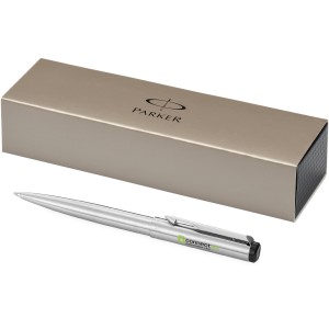 Vector stainless steel ballpoint pen, Silver (Metallic pen)