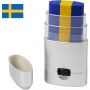 Velox body paint, Royal blue,Yellow ,Frosted Royal Blue