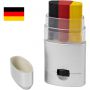 Velox body paint, solid black,Red ,Yellow