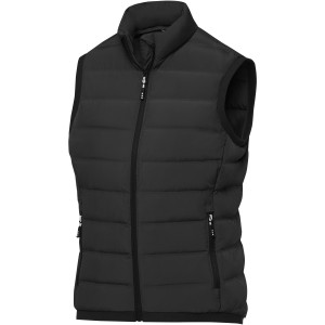 Caltha women's insulated down bodywarmer, Solid black (Vests)