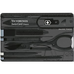 Nylon Victorinox SwissCard Classic multitool, black