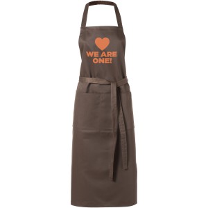 Viera apron with 2 pockets, Brown (Apron)