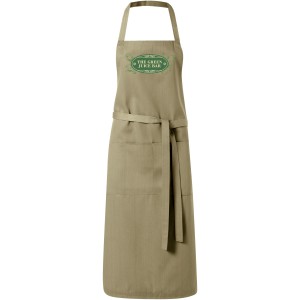 Viera apron with 2 pockets, Khaki (Apron)