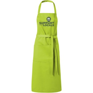 Viera apron with 2 pockets, Lime (Apron)