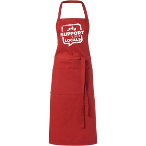 Viera apron with 2 pockets, Red (Apron)