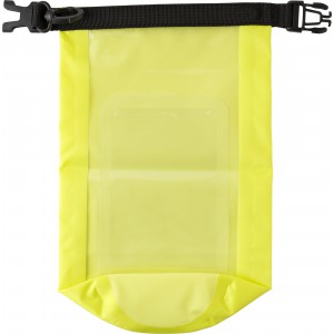 Polyester (210T) watertight bag Pia, yellow