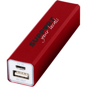 Volt 2200 mAh power bank, Red (Powerbanks)