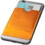 Exeter RFID smartphone card wallet, Orange