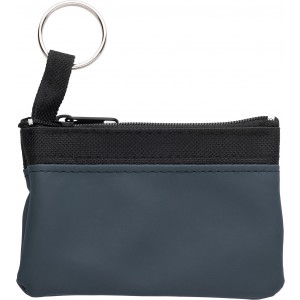 Nylon (600D) key wallet Imelda, blue (Wallets)