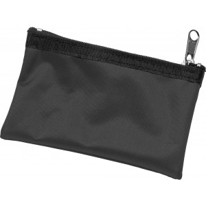 Nylon (70D) key wallet Sheridan, black (Wallets)