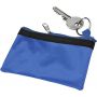 Nylon (70D) key wallet Sheridan, cobalt blue