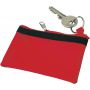 Nylon (70D) key wallet Sheridan, red