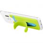 Stue silicone smartphone stand and wallet, Lime