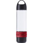 Water bottle with speaker, red (8122-08)