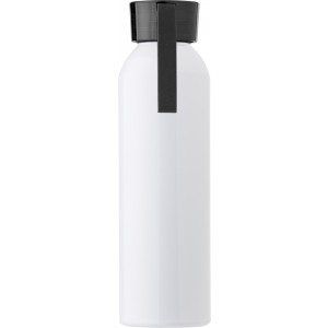 Aluminium bottle (650 ml), black (Water bottles)