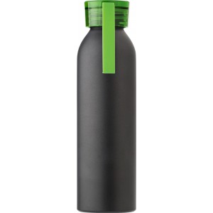 Aluminium bottle (650 ml) Henley, lime (Water bottles)