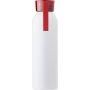 Aluminium bottle (650 ml), red