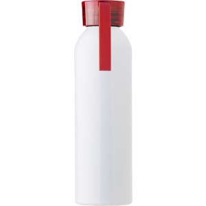 Aluminium bottle (650 ml) Shaunie, red (Water bottles)