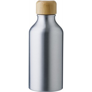 Aluminium drinking bottle Addison, silver (Water bottles)