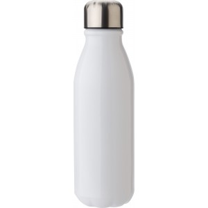 Aluminium drinking bottle Sinclair, white (Water bottles)