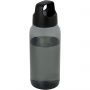 Bebo 450 ml recycled plastic water bottle, Solid black