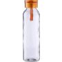 Glass drinking bottle (500 ml) Anouk, orange