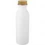 Kalix 650 ml stainless steel sport bottle, White