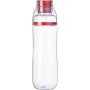 Plastic drinking bottle (750ml), red