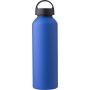 Recycled aluminium bottle Rory, cobalt blue