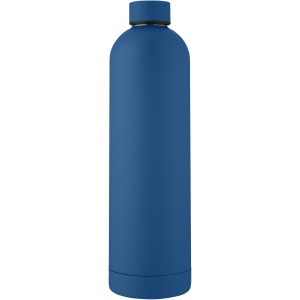 Spring 1 L copper vacuum insulated bottle, Tech blue (Water bottles)