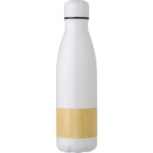 Stainless steel bottle (700 ml) Levi, white (Water bottles)