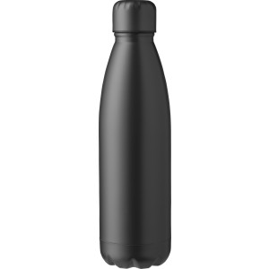 Stainless steel double walled (750 ml) Makayla, black (Water bottles)