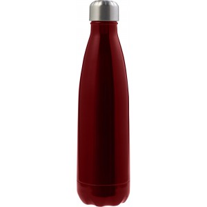 Stainless steel double walled flask Lombok, red (Thermos)