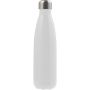 Stainless steel double walled flask Lombok, white