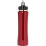Stainless steel double walled flask Teresa, red
