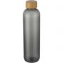 Ziggs 1000 ml recycled plastic water bottle, Charcoal