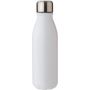 Aluminium drinking bottle Sinclair, white