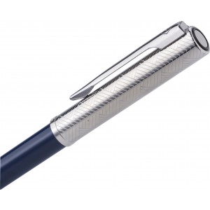 Waterman Allure Deluxe ballpoint, blue (Metallic pen)