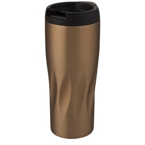 Waves 450 ml copper vacuum insulated tumbler, Rose gold (Glasses)