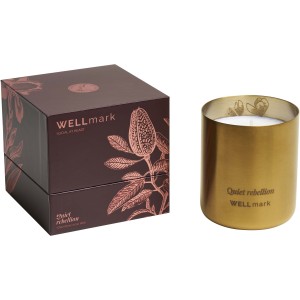 Wellmark scented candle, Gold