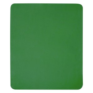 Willow RPET polar fleece blanket, Green (Blanket)