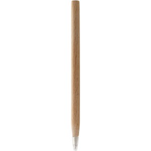 Arica wooden ballpoint pen, Natural, White (Wooden, bamboo, carton pen)